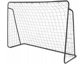 TRENDIE Futbalová bránka 213x150 cm čierna