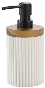 Biely dávkovač mydla z polyresínu 350 ml Niagara – douceur d'intérieur