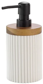 Biely dávkovač mydla z polyresínu 350 ml Niagara – douceur d'intérieur