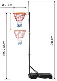 Basketbalový kôš NILS ZDK018