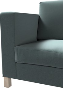 Poťah na sedačku Karlanda  (pre 3 osoby,nerozkladacia,krátky) farba produktu zelená látka zamatová