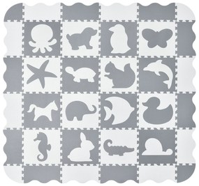 Juskys 36-dielna podložka na hranie vo forme puzzle Timon Pets and Corner