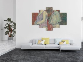 Obraz - Henri de Toulouse-Lautrec, Rue des Moulins, reprodukcia (150x105 cm)