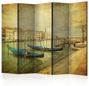 Paraván - Grand Canal, Venice (Vintage) II [Room Dividers]