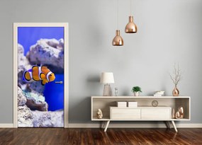 Samolepiace fototapety na dvere ryba Nemo 95x205 cm