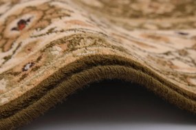 Koberec Agnella Isfahan Segowia svetlá khaki