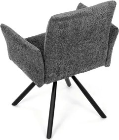 Jedálenská stolička sivá DCH-W1117 GREY2