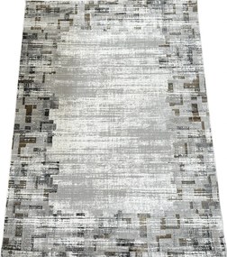 BE Koberec Pera 3301 BEIGE – béžový  sivý obdĺžnikový Rozmer: 60x100 cm