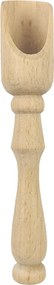 AMADEA Drevená lopatka na korenie, masívne drevo, veľkosť 14 cm