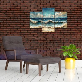 Obraz - Maľba mora (90x60 cm)