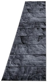 Tmavosivý behúň 80x300 cm Parma – Ayyildiz Carpets