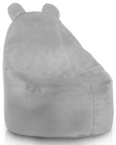 Kreslo pre deti Teddy Yeti sivé