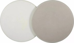 Okrúhly konferenčný stolík Clav 60 cm - svetlošedý