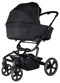 Kombinovaný detský kočík s veľkými kolesami 2 v 1 X-lander Cruiser 2.0 Cool Black 2025