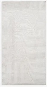 Geometrický koberec MODICA krémový 80x150 cm