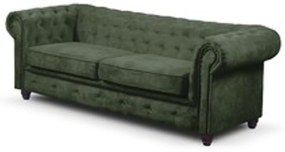 Pohovka Infinity Chesterfield III  Čierna