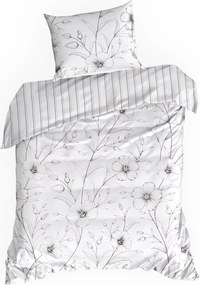 SATÉNOVÉ OBLIEČKY SPRING33 200X220 CM, 2 KS 70X80 CM KVETY