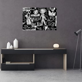 Obraz - Graffiti (90x60 cm)