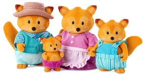 Li'l Woodzeez - Set postavičiek TIPPYTAIL rodina lišiek