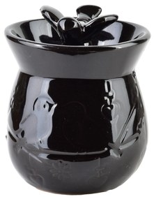 Keramická aroma lampa LOSKI 9 cm černá