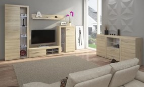 Obývacia stena Rumba, dub sonoma