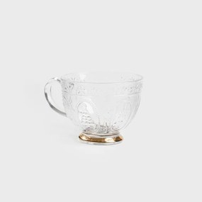 Šálka BARREL XMAS sklenená 721021 360 ml