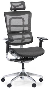 Multifunkčná kancelárska stolička WINSTON SAA, sivá
