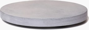 Podložka MOVO, umelý kameň, ø 28 cm, sivá