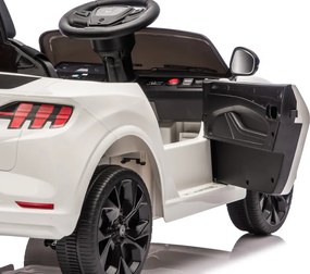 LEAN CARS Ford Mustang Mach-E White 24V batéria