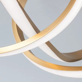 Orion DL 7-694 - LED Stmievateľný prisadený luster CIRCUS LED/30W/230V zlatá