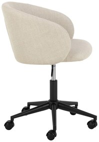 Béžová kancelárska stolička Eleanor – Actona