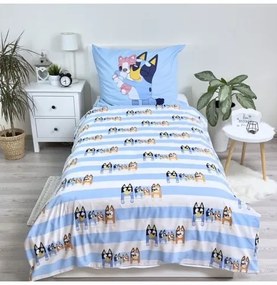 Jerry Fabrics - Detské obliečky Bluey - 100% bavlna, 140×200 + 70×90 cm