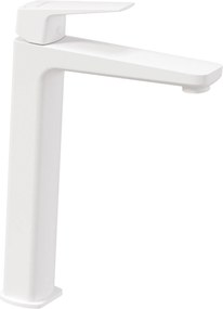 Deante Blur, vysoká umývadlová batéria h-290, biela matná, DEA-BQL_A20K