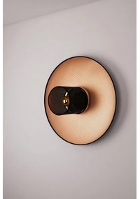 Duolla - Nástenné svietidlo TOKYO SHINY 1xE27/15W/230V pr. 50 cm medená/čierna