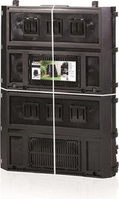 PROSPERPLAST Kompostér EVOGREEN čierny 850l