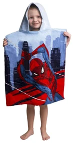 Jerry Fabrics Detské pončo-osuška - Ariel - růžová