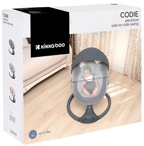 Hojdacie lehátko elektrické Codie Light Grey