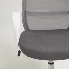Sivá kancelárska stolička Kave Home Melva