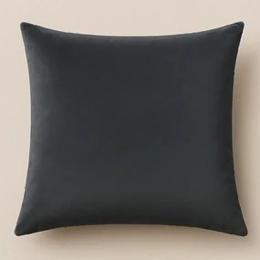 Dekoračný poťah na vankúš VELVET 40x40 cm, sivo-modrý