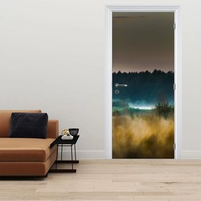 Fototapeta na dvere - Horská krajina (95x205cm)