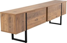 TV stolík v dekore borovice v prírodnej farbe 180x50x29,5 cm Serenity – Kalune Design