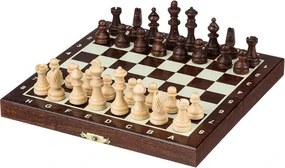 ČistéDrevo Malé magnetické drevené šachy