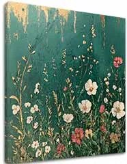 Obraz záhrada spomienok | 100% originál domaľovaný akrylom