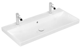 Villeroy & Boch Avento - Umývadlo na skrinku 1000x470mm, s prepadom, alpská biela 4156A401