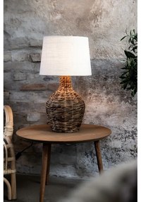 Stolová lampa s tienidlom z juty v béžovo-prírodnej farbe (výška 58 cm) Paglia – Markslöjd