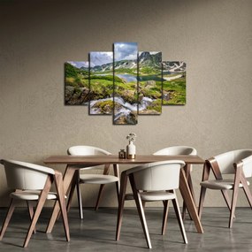 Obraz - Pohľad na horu Rila (150x105 cm)
