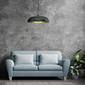 Brilagi - Luster na lanku ABRAHAM 1xE27/60W/230V pr. 45 cm zelená