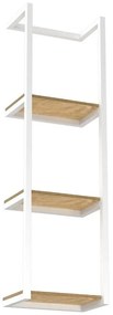 Luminex Nástenný držiak uterákov 78x23 cm biela LU9031