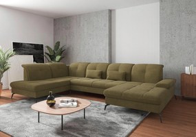 XXXLutz SEDACIA SÚPRAVA, textil, olivovozelená Sit & More - Sedačky - 000144009956