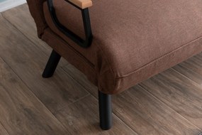 Pohovka futon Samara (Svetlá hnedá). Vlastná spoľahlivá doprava až k Vám domov. 1073581